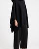 Anne Klein Anne Klein Faux Fur Trim Hooded Sweater Cape - 3