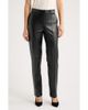 Anne Klein Anne Klein Faux Leather Straight Leg Pants - 1