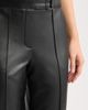 Anne Klein Anne Klein Faux Leather Straight Leg Pants - 4