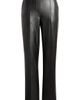 Anne Klein Anne Klein Faux Leather Straight Leg Pants - 5