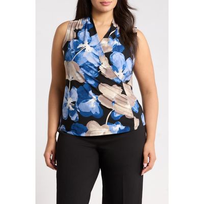 Anne Klein Anne Klein Faux Wrap Top