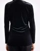 Anne Klein Anne Klein Faux Wrap Velvet Top - 2