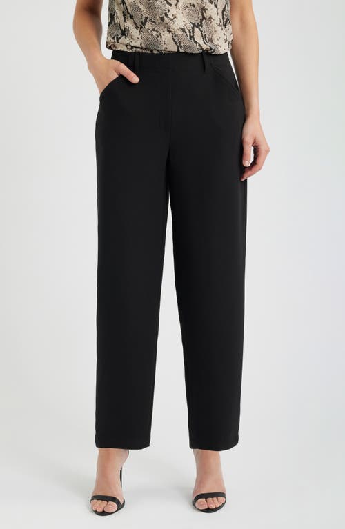 Anne Klein Anne Klein Flat Front Barrel Leg Pants