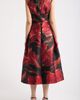 Anne Klein Anne Klein Floral Metallic V-Neck Midi Dress - 2