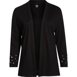Anne Klein Anne Klein Grommet Detail Open Cardigan