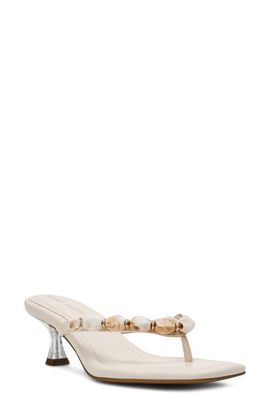Anne Klein Anne Klein Gwenn Stone Embellished Thong Sandal