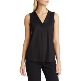 Anne Klein Anne Klein Harmony Pleat Neck Shell