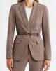 Anne Klein Anne Klein Houndstooth Belted Blazer - 1