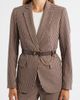 Anne Klein Anne Klein Houndstooth Belted Blazer - 4