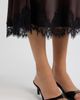 Anne Klein Anne Klein Lace Trim Satin Bias Midi Skirt - 4