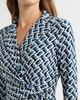 Anne Klein Anne Klein Notch Collar Wrap Dress - 4