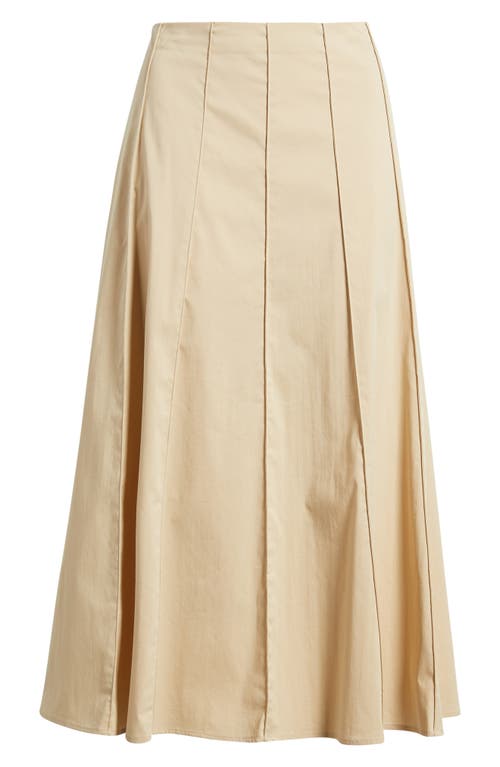 Anne Klein Anne Klein Paneled A-Line Midi Skirt