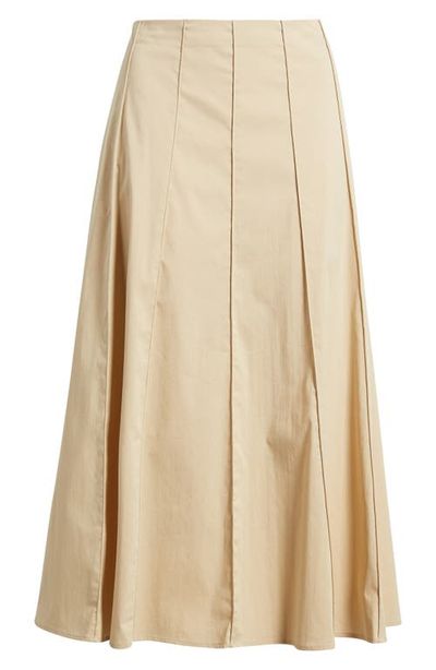 Anne Klein Anne Klein Paneled A-Line Midi Skirt