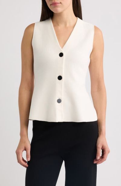 Anne Klein Anne Klein Peplum Vest