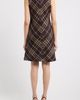 Anne Klein Anne Klein Plaid Tweed Sleeveless Swing Dress - 2