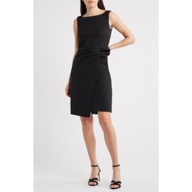 Anne Klein Anne Klein Pleat Sheath Dress