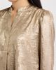 Anne Klein Anne Klein Pleated Front V-Neck Top - 4