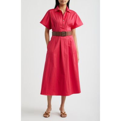 Anne Klein Anne Klein Pleated Shirtdress