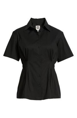 Anne Klein Anne Klein Pleated Waist Shirt