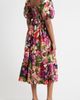 Anne Klein Anne Klein Puff Sleeve Smocked Bodice Cotton Sundress - 2