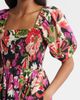 Anne Klein Anne Klein Puff Sleeve Smocked Bodice Cotton Sundress - 4
