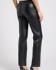 Anne Klein Anne Klein Pull On Faux Leather Straight Leg Pants - 2
