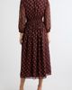 Anne Klein Anne Klein Ruffle Neck Midi Dress - 2