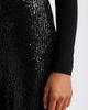 Anne Klein Anne Klein Sequin Hollywood Waistband Straight Leg Pants - 4