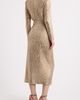 Anne Klein Anne Klein Sequin Keyhole Long Sleeve Midi Dress - 2