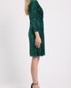 Anne Klein Anne Klein Sequin Long Sleeve Wrap Dress - 3