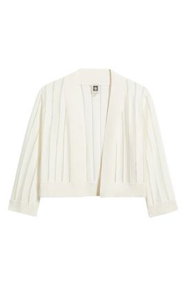 Anne Klein Anne Klein Sheer Stripe Shrug