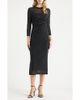 Anne Klein Anne Klein Side Ruched Midi Dress - 1