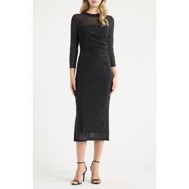 Anne Klein Anne Klein Side Ruched Midi Dress