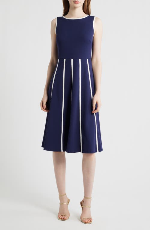 Anne Klein Anne Klein Sleeveless Cool Crepe Fit & Flare Dress