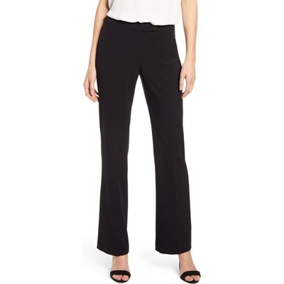 Anne Klein Anne Klein Stretch Flare Leg Pants