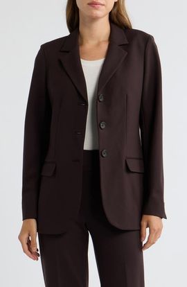 Anne Klein Anne Klein Three Button Blazer