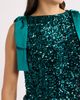Anne Klein Anne Klein Tie Shoulder Sequin Shift Dress - 4