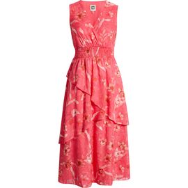 Anne Klein Anne Klein Tiered Asymmetric Midi Dress