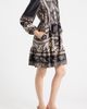 Anne Klein Anne Klein Tiered Paisley Print Shirtdress - 3