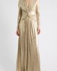 Anne Klein Anne Klein Twist Front Metallic Maxi Dress - 1