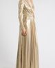 Anne Klein Anne Klein Twist Front Metallic Maxi Dress - 3
