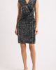 Anne Klein Anne Klein Twist Front Sequin Sheath Dress - 1