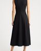 Anne Klein Anne Klein Velvet Floral Appliqu Fit & Flare Dress - 2