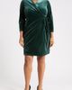 Anne Klein Anne Klein Velvet Wrap Dress - 1