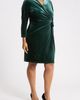Anne Klein Anne Klein Velvet Wrap Dress - 3