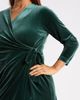 Anne Klein Anne Klein Velvet Wrap Dress - 4