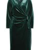 Anne Klein Anne Klein Velvet Wrap Dress - 5