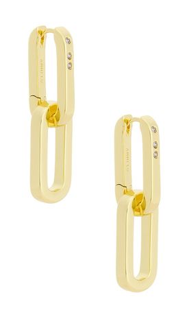 ANNI LU ANNI LU Golden Link Earring