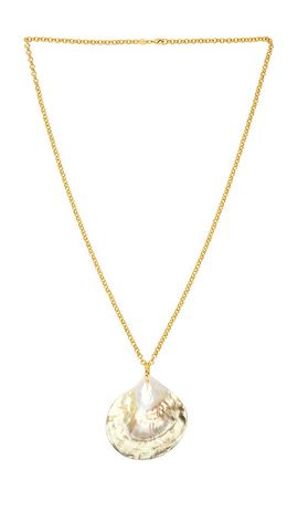 ANNI LU ANNI LU Golden Shell Necklace