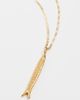 Anni Lu Anni Lu Hippie Fish Necklace Gold One - 2